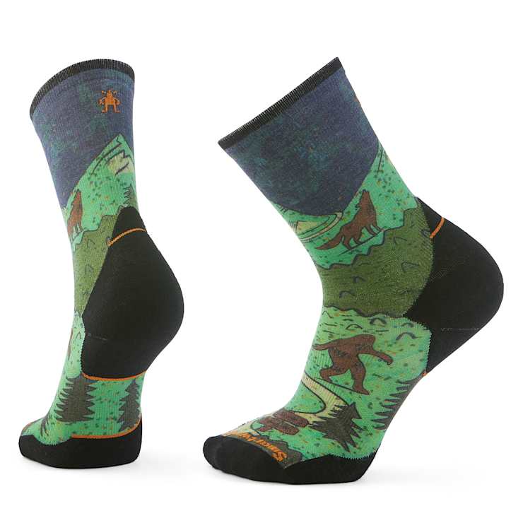 Trail Run Neature Print Crew-sympor